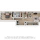 1 Bedroom 1 Bath – 1st Floor