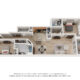 2 Bedroom 2.5 Bath – 1st Floor
